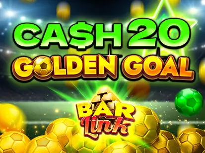 Cash 20 Golden Goal Bar Link